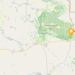 Лесная рыболовно-охотничья заимка на карті